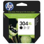 Hp 304Xl Black N9K08Ae Cartuccia Originale Ad Alta Efficienza