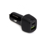 Vultech Ca-2Qp Caricatore Da Auto Con Usb E Type C Quickcharge 3.0 Pd Max 38W