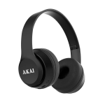 Akai Bth04A Cuffia Over-Ear Wireless Bluetooth Design Pieghevole Microfono Integrato
