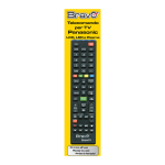 Bravo Brand 5 90202065 Telecomando Compatibile Per TV Panasonic