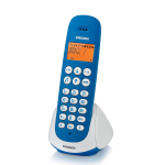 Brondi Adara Blu/Bianco Telefono Cordless Vivavoce Sveglia