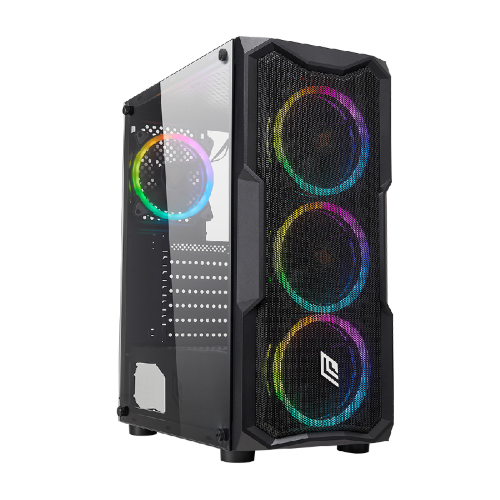 NOUA Case Noua Smash S1 Atx 3*Usb3.0/2.0 4*Fan Dual Halo Rgb