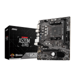 Msi A520M-A Pro 7C96-001R Mainboard Micro Atx Ddr4 Socket Am4 Hdmi Dvi