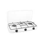 Master Cook Trial Bianco Piastra A Gas 3 Fuochi