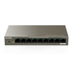 Tenda Tef1109P-8-102W Desktop Switch 9 Porte Con 8 Porte Poe 10/100 Mbps Chassis Metallo