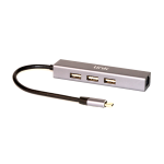 Link Lkadat127 Adattatore Usb Type C Rj45 + 3 Porte Usb 2.0