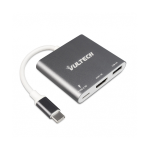 Vultech Atc-01 Adattatore Type-C Hdmi / Usb / Type-C Pd