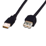 Cavo Prolunga Usb 5Mt Black M/F