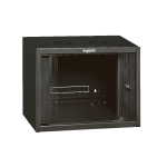 Legrand 646201 Armadio Rack 19" Nero 9 Unita' Da Muro A492 X L600 X P450 Porta In Vetro