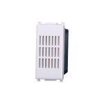 Ettroit Modulo Suoneria 6A 220V Serie Starlight Bianco Ev1601 Compatibile Vimar Plana