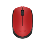 Mouse Logitech M171 Wireless Red 910-004641