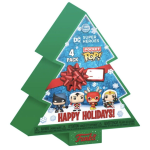 FUNKO POP! Keychain: DC Holiday-Tree Holiday Box 4PC