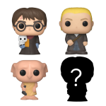 FUNKO BITTY POP!: Harry Potter- Harry in robe w/scarf 4PK - 71315