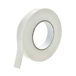 10 Pz Nastro Biadesivo Spugna Bianco Pellicola White 25Mm X 1.9Mt