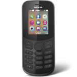Mobile Phone Nokia 130 Dualsim Black Italia
