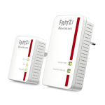 20002684 Fritz Powerline 540E Set Kit 2 Pz Lan Wifi 500 Mbit/S