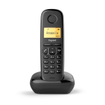 Gigaset A170 Nero Telefono Cordless Funzione Sveglia