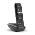 Gigaset As690 Nero Telefono Cordless Vivavoce