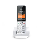 Gigaset Comfort 501 Bianco Telefono Cordless Vivavoce Presa Cuffie