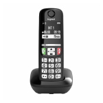 Gigaset E270 Nero Telefono Cordless Senior Vivavoce Tasti Grandi