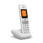 Gigaset E390 Bianco Telefono Cordless Vivavoce