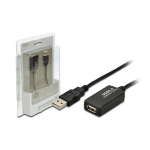 Estensore Di Linea Usb 2.0 M/F Digitus Da-70130 Con Cavo Da 5 Mt