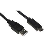 Cavo Usb Type-A Usb Type-C 1.8Mt Black