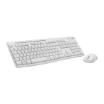 Tastiera Logitech Mk295 Silent Con Mouse Wireless White 920-009821