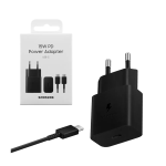 Samsung Fast Ep-T2510Xbegeu Alimentatore 25W Usb-C Black + Cavo 1M