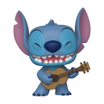 FUNKO POP! Disney: Lilo & Stitch- Stitch w/Ukelele - 55615 - #1044