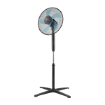 Ardes Steelo 40Pnr (Ar5St40Pnr ) Ventilatore A Piantana 40 Cm 50 W 3 Velocita' Telecomando