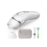 Braun Silk Expert Pro 3 (Pl3139) Epilatore A Luce Pulsata 300.000 Impulsi 3 Livelli Modalita' Delicata Pouche, Rasoi E Testine Inclusi Nella Confezione