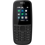 Mobile Phone Nokia 105 Dual Sim Black Italia