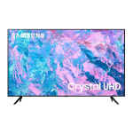 Samsung Ue65Cu7172 65" Smart Tv Cristal Led 4K 1.300 Pqi Black Eu