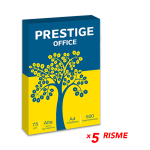 5 Risme Carta A4 75Gr White 210X297 Prestige Multiuse Paper Brightness97