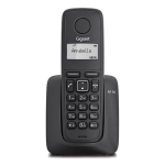 Gigaset A116 (Nero) Telefono Cordless