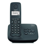 Gigaset Al117A (Nero) Telefono Cordless Con Segreteria