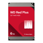 Western Digital Wd Red Plus Hdd 6Tb (Wd60Efpx) Hard Disk Interno 3.5" Ideale Per Nas