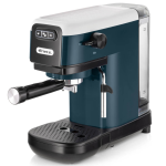 Ariete Snow White (1399/11) Macchina Per Caffe' Espresso Polvere E Cialde 1 O 2 Tazze Cappuccinatore Pressione 15 Bar 1300W