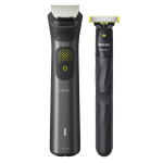 Philips Multigroom 9000 + One Blade (Mg9550/15) Tagliacapelli Barba Corpo E Rifinitore Kit 14 In 1