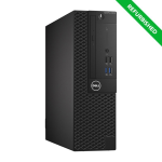 Dell 3050/7050 Sff (Refurbished Rinovo Grado A) Pc Desktop Cpu Intel I5 Gen.6 Ram 8Gb Ssd 128Gb + Hdd 500Gb- No Dvd W10 Pro Garanzia 1 Anno