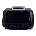 Ariete Air Fryer Grill 2In1 (4635/00) Friggitrice Ad Aria + Griglia / Bistecchiera 8L Touch Control 8 Programmi Cottura 1700W