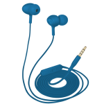 Auricolari Trust Ziva In-Ear Con Microfono Blu 21951