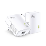 Powerline Tp-Link Tl-Pa7017P Kit Lan 2Pz Av1000 Con Presa Passante Schuko