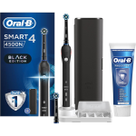 Spazzolino elettrico ricaricabile + 1 dentifricio + custodia da viaggio 2 testine Oral-B Smart