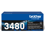 Brother Tn-3480 Black Toner Originale Ad Alta Efficienza