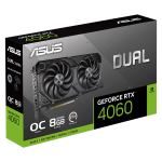 Asus Dual Geforce Rtx 4060 Evo Oc Edition 8Gb Ddr6 Scheda Video (90Yv0Jc7-M0Na00)