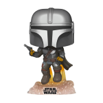 Funko Pop! Star Wars Mando Flying W/Blaster 51405