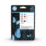 Hp 951 2-Pack 6Zc65Ae Black 950 + Tri-Color 951 Cartuccia Originale