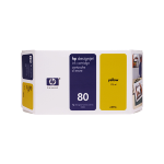 Hp 80 Yellow C4848A Cartuccia Originale